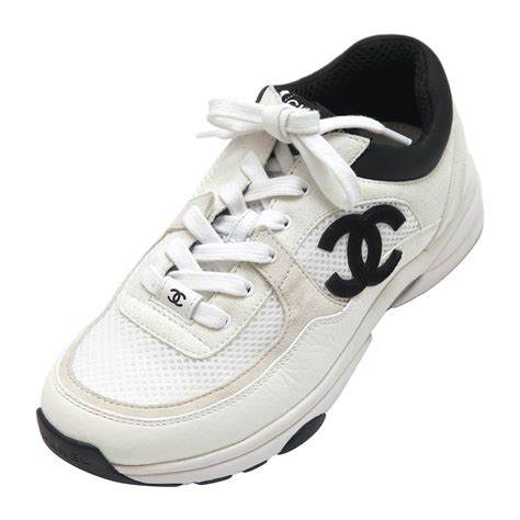 sneakers chanel occasion|chanel sneaker price.